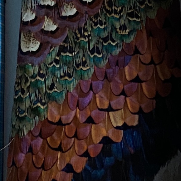 Vintage Pheasant Feather Neck Tie - Picture 4 of 5